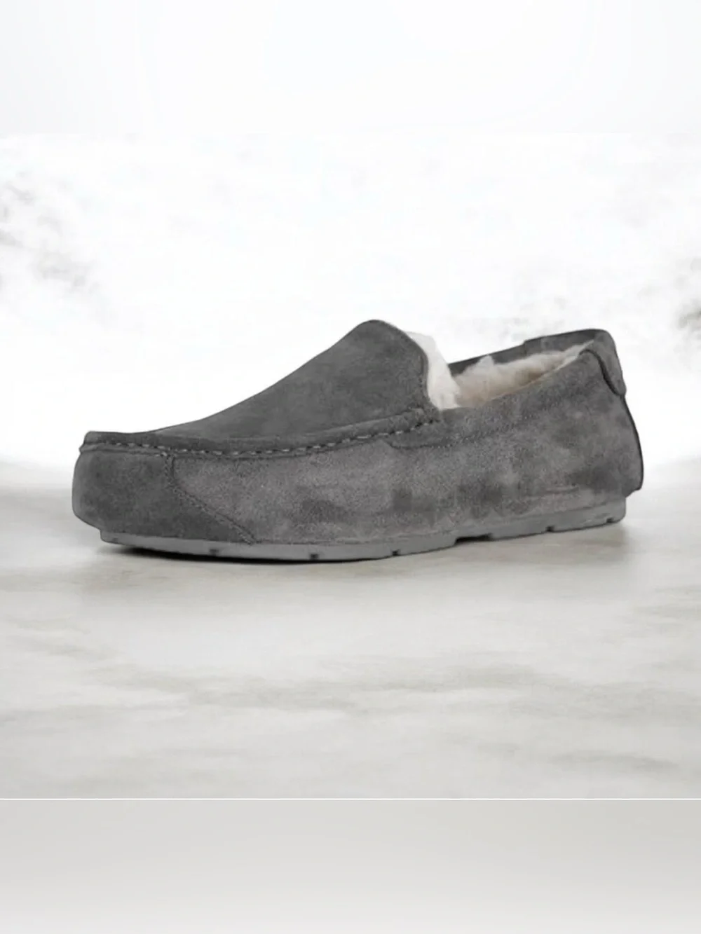 Koolaburra by UGG Tipton Men's Slippers Gray Size 10 soft suede